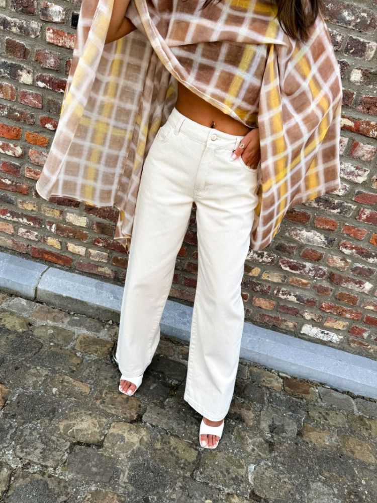 JDYKIRA MW PANT PNT 193778 Egret