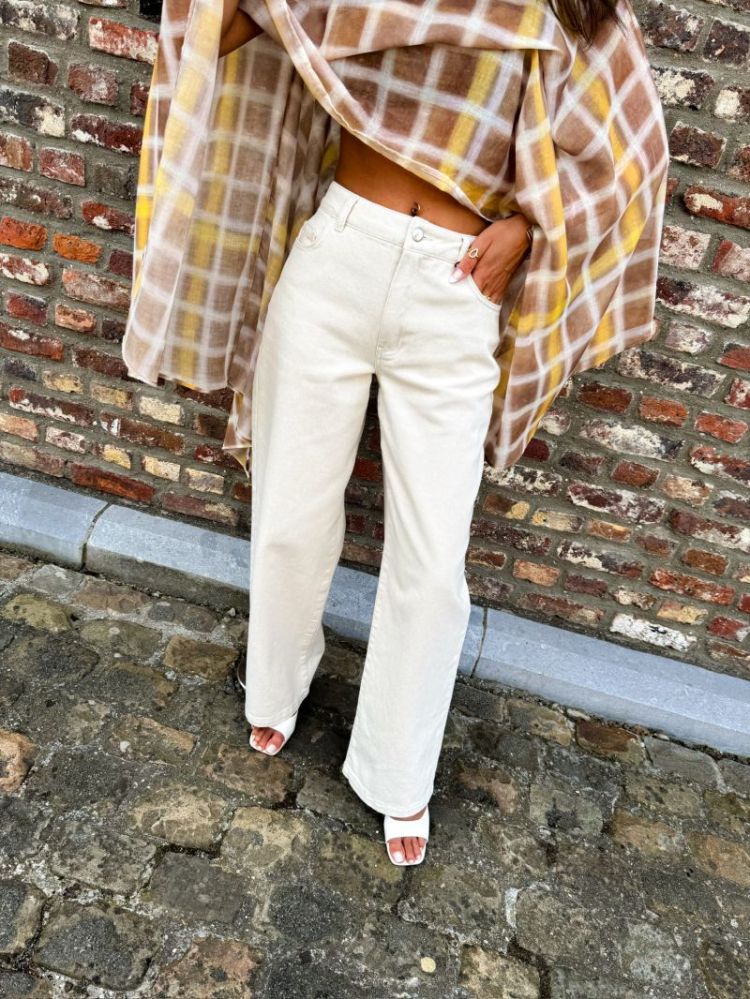 JDYKIRA MW PANT PNT 193778 Egret