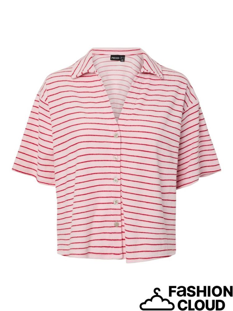 PCKAY FROTTE SS SHIRT 285459001 Cherr