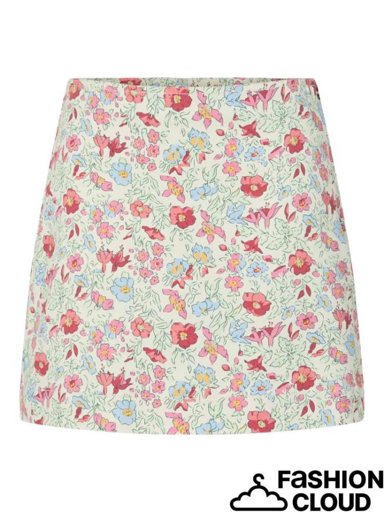 PCSALUME HW MINI DENIM SKIRT 245215003 Birch