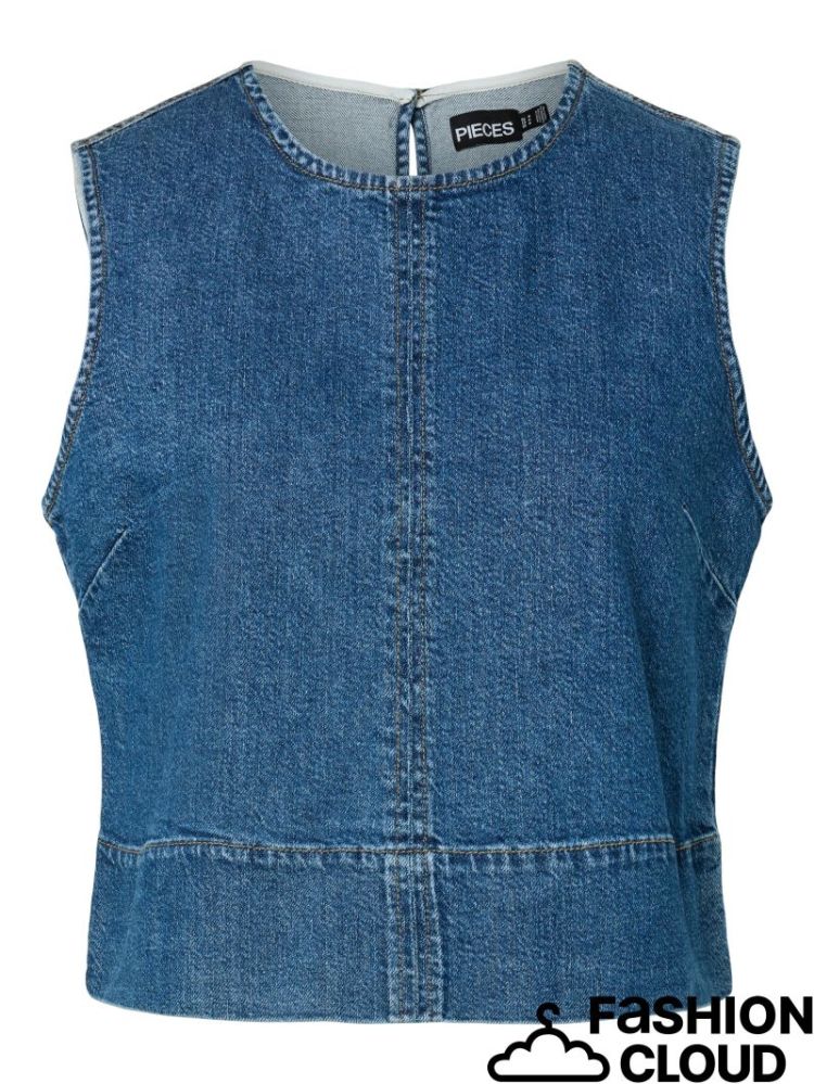 PCSILKE SL DENIM TOP NOOS BC 184420 Medium B