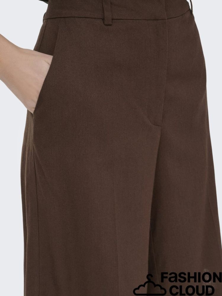JDYNAOMI LINEN MW BERMUDA SHOR 242836 Chicory