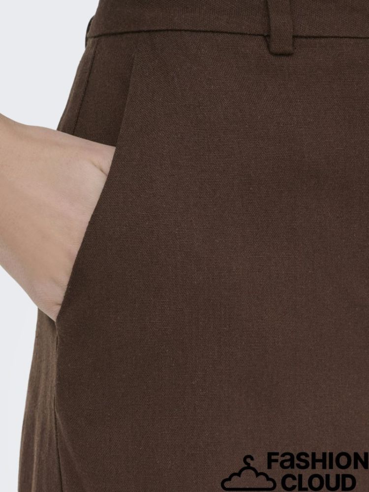 JDYNAOMI LINEN MW BERMUDA SHOR 242836 Chicory