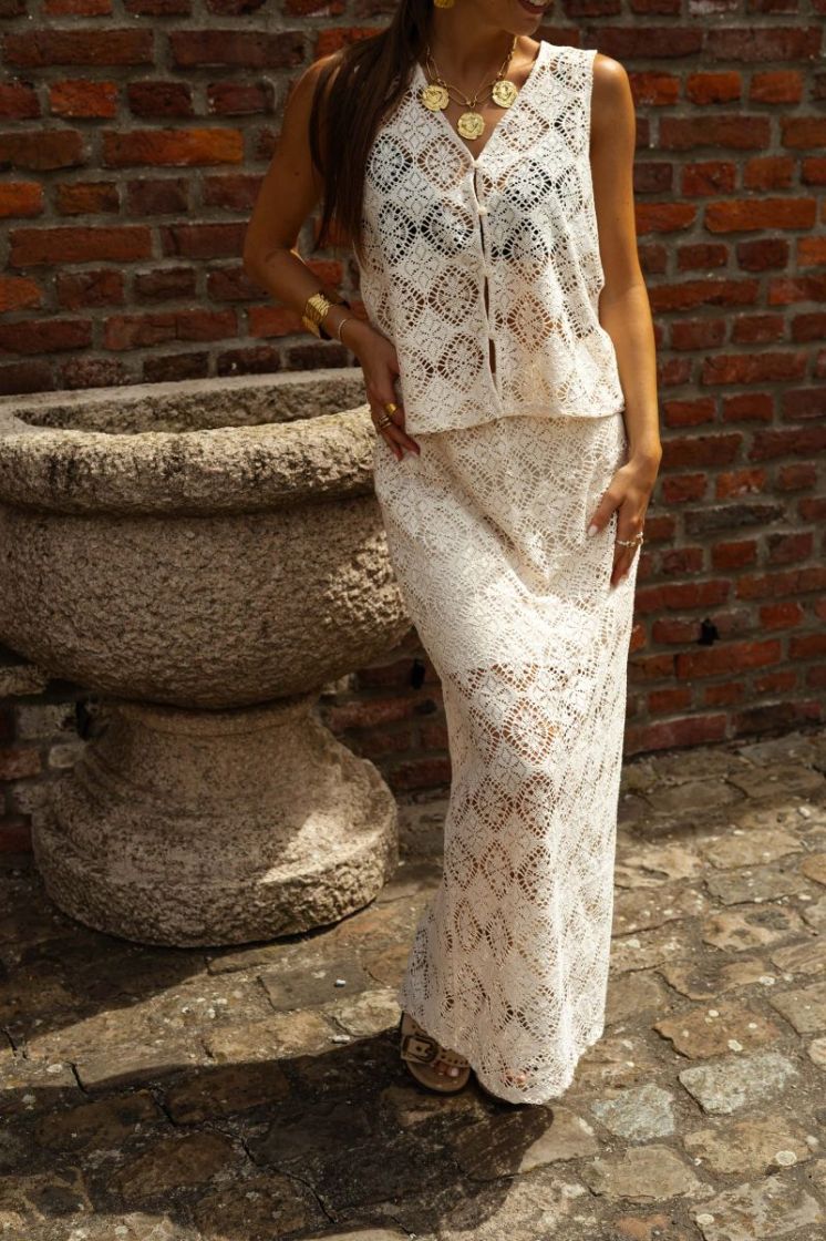 JDYEVA MAXI SKIRT JRS DIA 180083 Birch