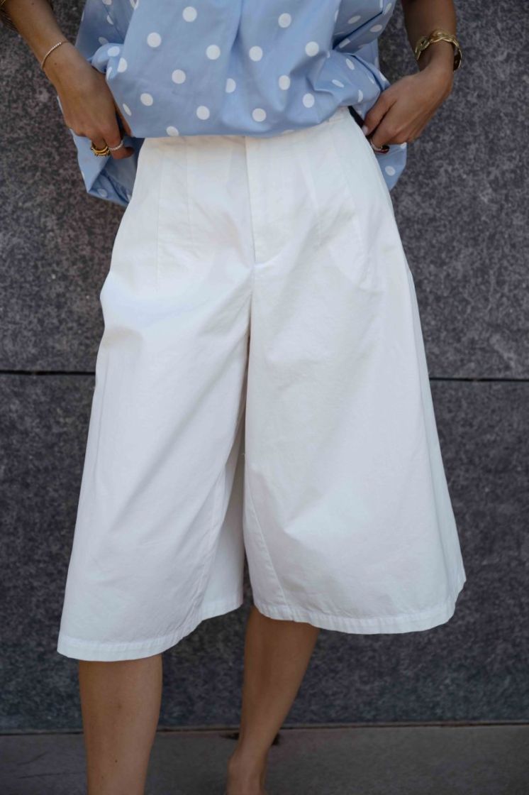 JDYBIANCA HW BERMUDA SHORTS PN 177991 White