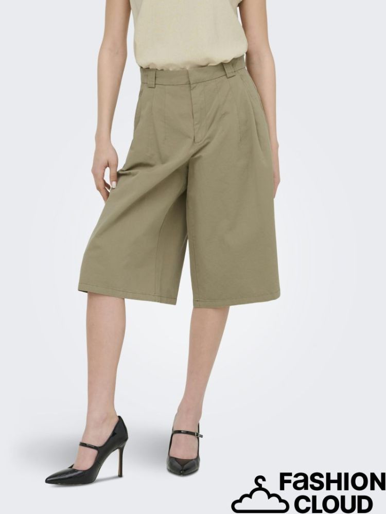 JDYBIANCA HW BERMUDA SHORTS PN 253216 Lead Gra