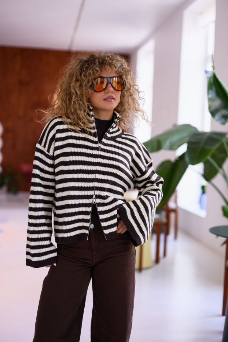 JDYAVA NEW TURTLENECK TOP JRS 244915 Chocolat