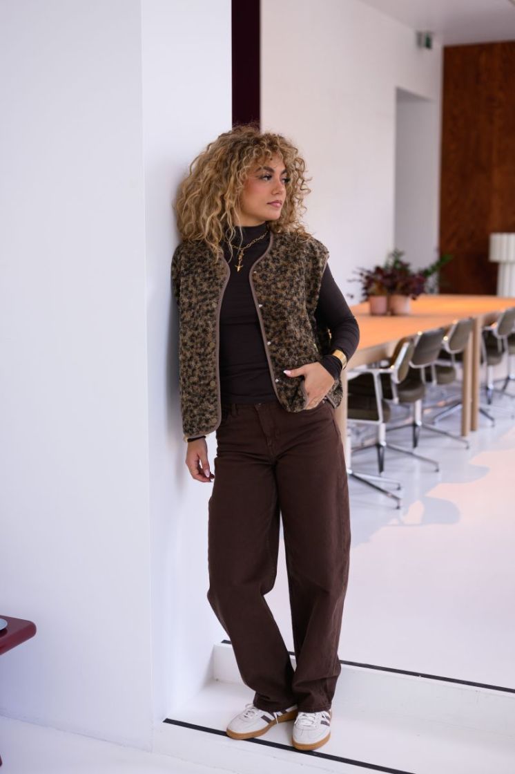 JDYAVA NEW TURTLENECK TOP JRS 244915 Chocolat