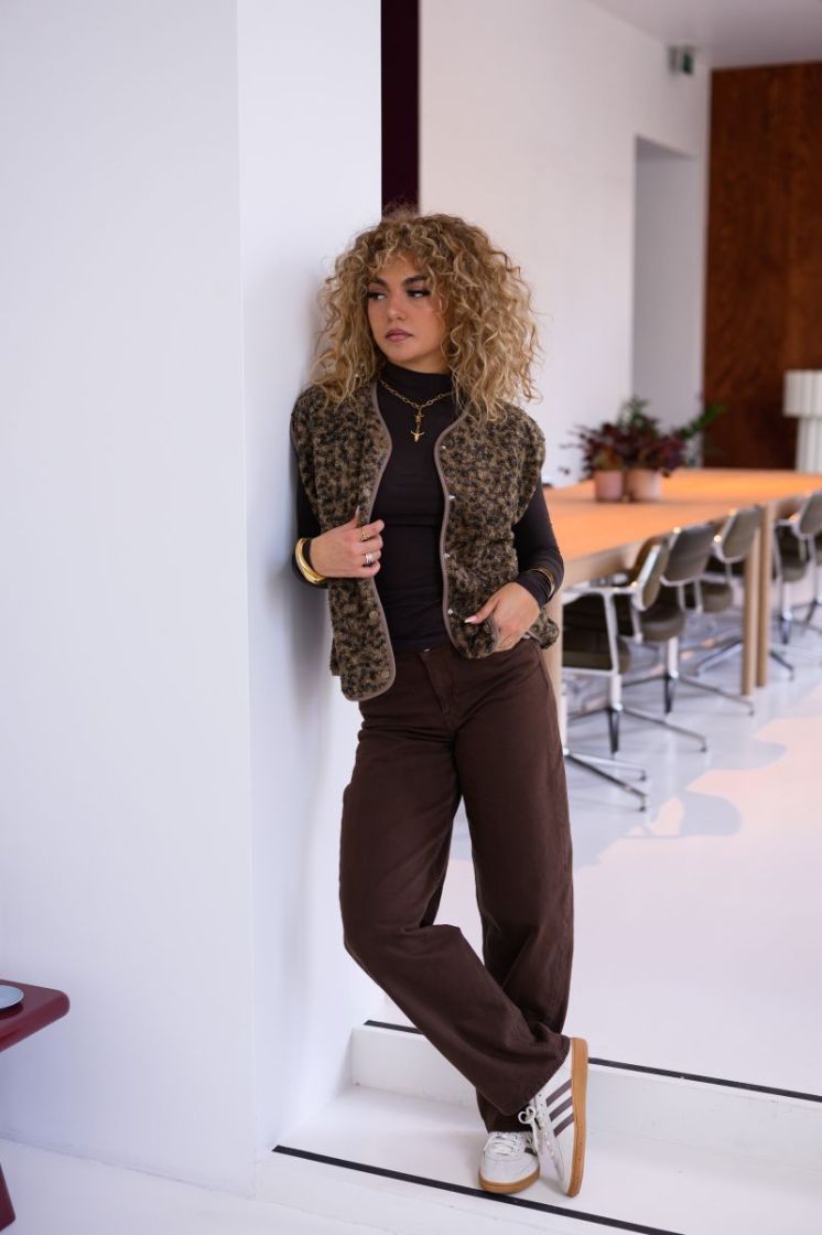 JDYAVA NEW TURTLENECK TOP JRS 244915 Chocolat