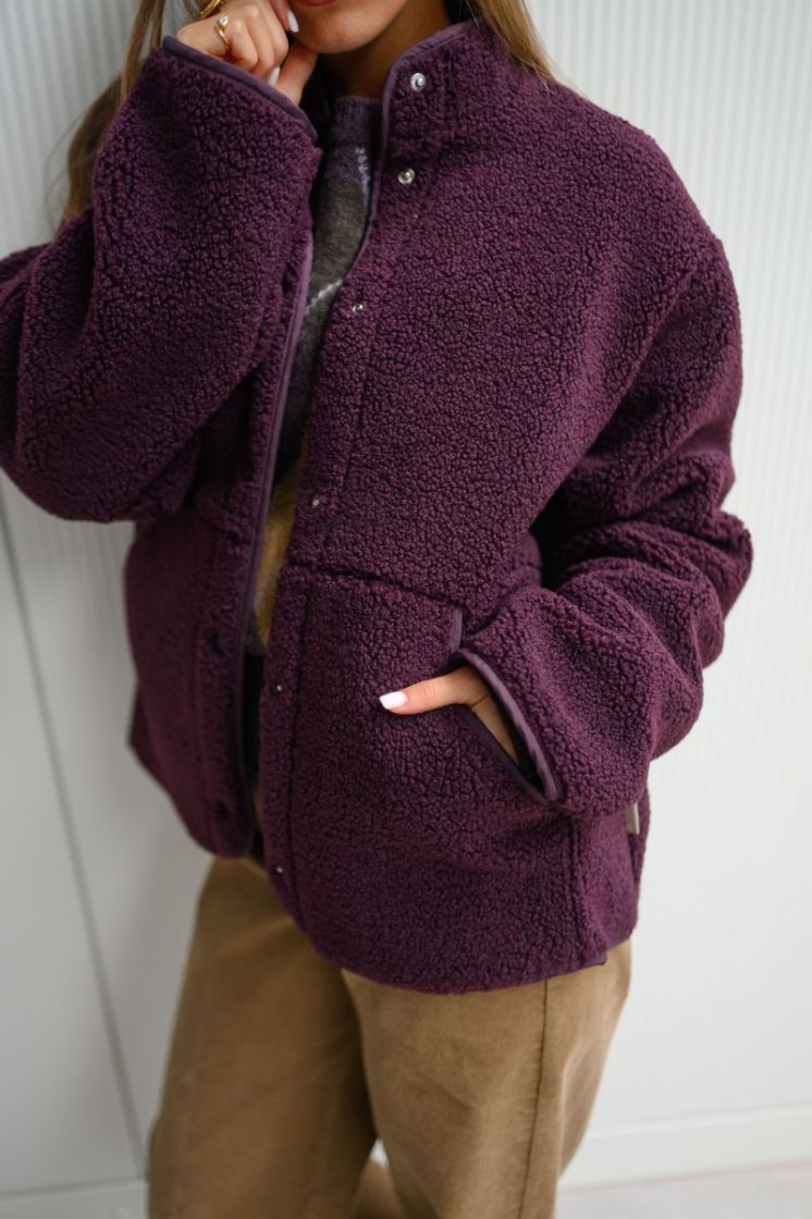 JXVERA TEDDY JACKET OTW NOOS 176841 Winetast