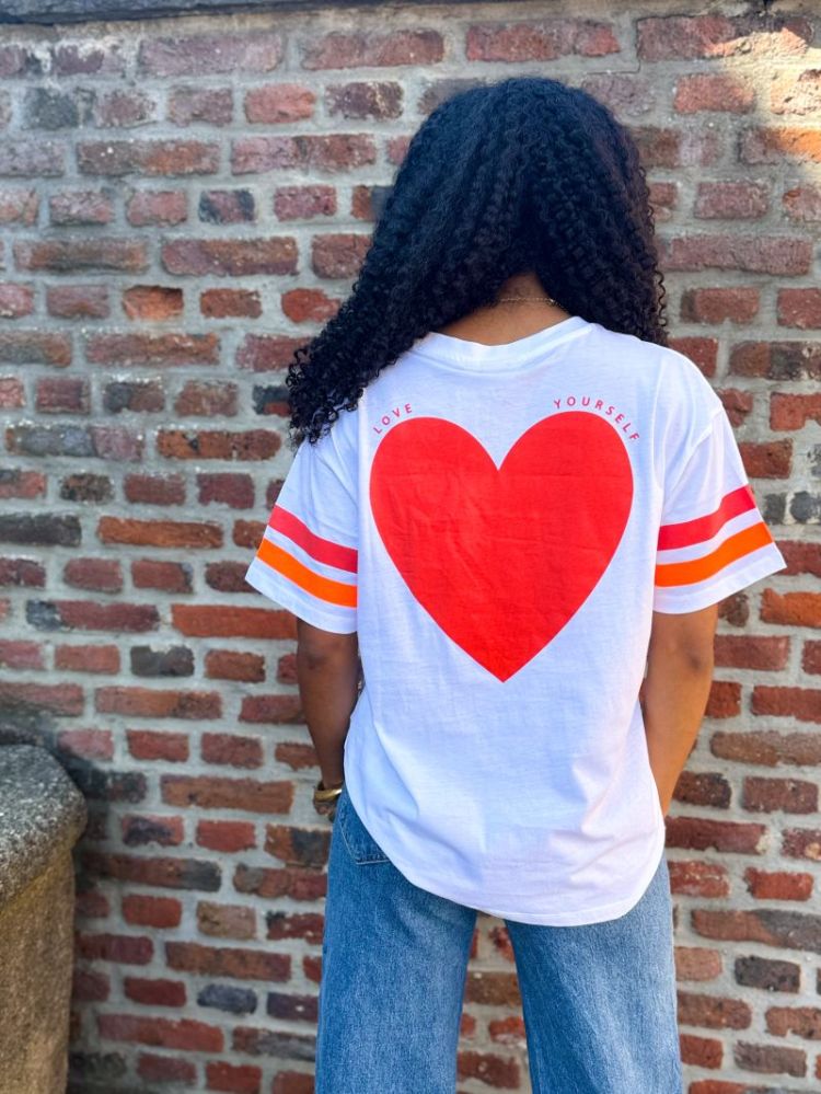 PCESTA SS PRINTED PATCH TEE JR 188927001 Brigh