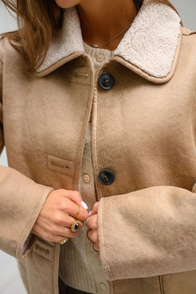 JXNATALIE DIVERSE CARDIGAN KNI 176577 Fog